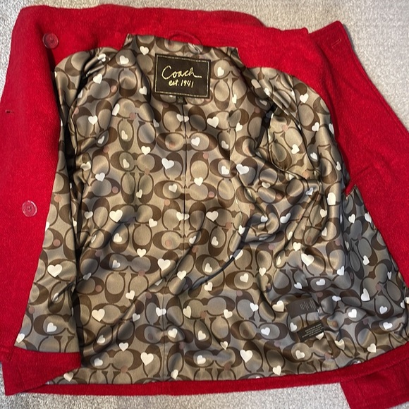 COACH WOOL vintage jacket - Picture 7 of 8
